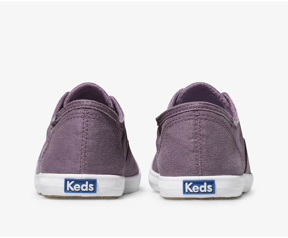 Slip Ons Keds Mujer Morados - Chillax Washable - 6541-ZSYDO